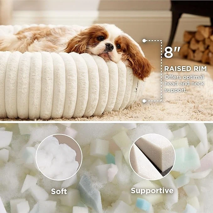Washable Round Pet Bed – Wholesale Factory Supply factory